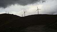 Lori-1 wind farm at the Pushkin pass