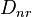 D_{nr}