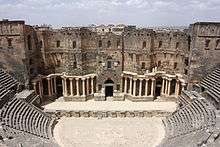 stage of the theatre