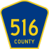 County Route 516 marker