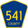 County Route 541 marker