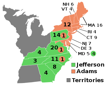 Electoral College map