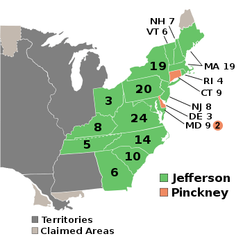 Electoral College map