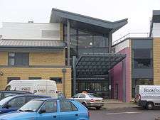 Farnham Hospital — main entrance