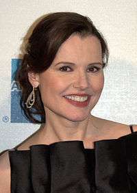 Photo of Geena Davis at the 2009 Tribeca Film Festival.