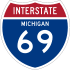 Interstate 69 marker
