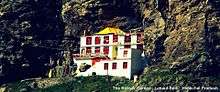 An exterior view of Koksar Gompa.
