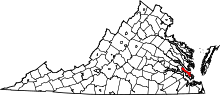 State map highlighting York County