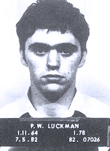 Nicole Louise Pearce (Paul Luckman) booking photo ("mug shot.")