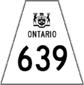 Highway 639 shield