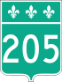 Route 205 shield