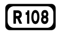 R108 road shield}}