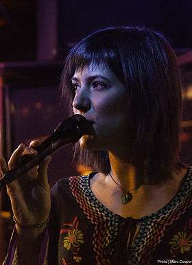 Sara Niemietz performing live September 29, 2015