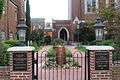 St. John Berchman Cathedral mini garden.JPG