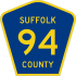 County Route 94 marker