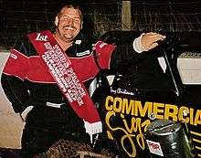 Tony Christiansen Race Car Champion.