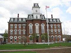 College Hall at the Vermont College of Fine Arts.