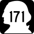 State Route 171 marker