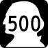 State Route 500 marker