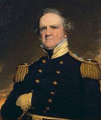 Painting of Winfield Scott.