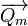 \overrightarrow{Q_m}